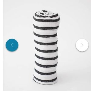 NWOT - Little Unicorn Cotton Muslin Single Swaddle - Breton Stripes